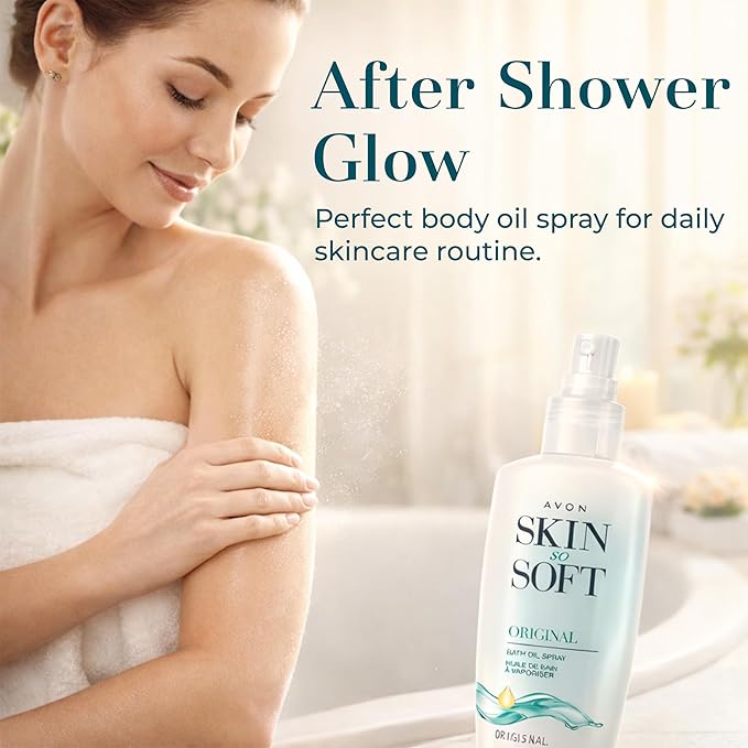 AVON Skin So Soft Original Bath Oil Spray - Image 6