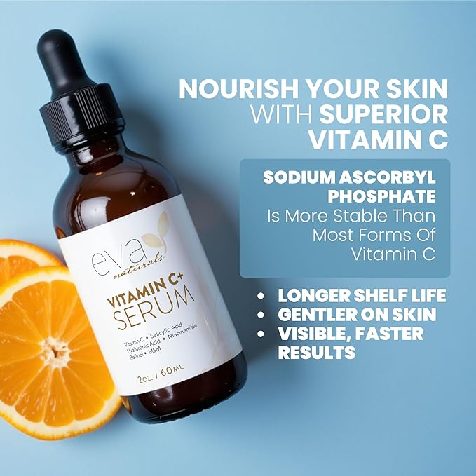 Eva Naturals Vitamin C Serum Plus – Facial Serum - Image 4