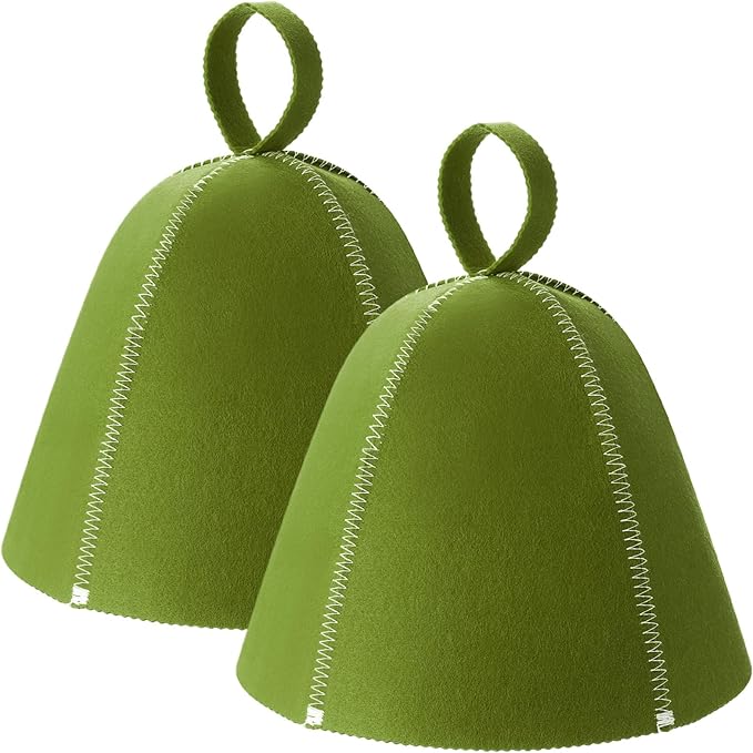JaGely Sauna Hat for Men Women Sauna Hat Vaporarium Cap Russian Banya Cap for by JaGely