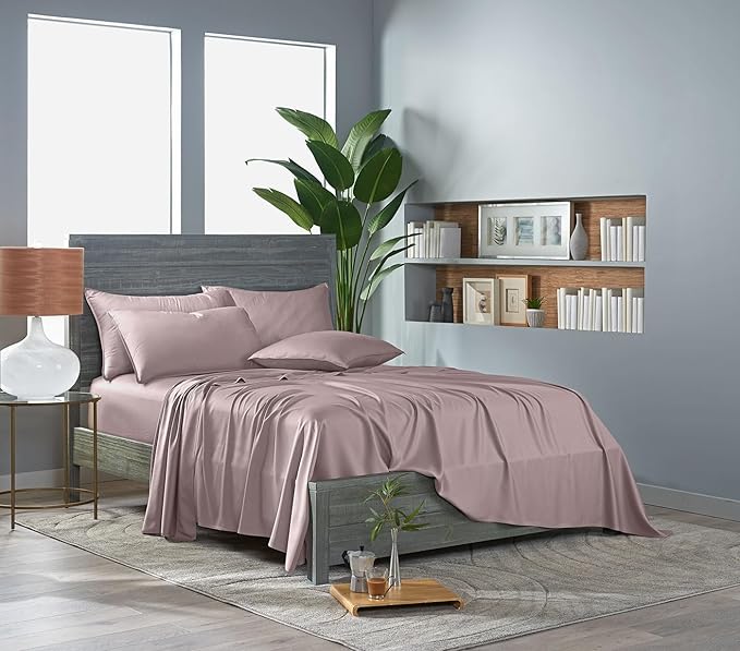Pure Bamboo Twin XL Sheets, Genuine 100% Organic Viscose Derived from Bamboo - Image 3