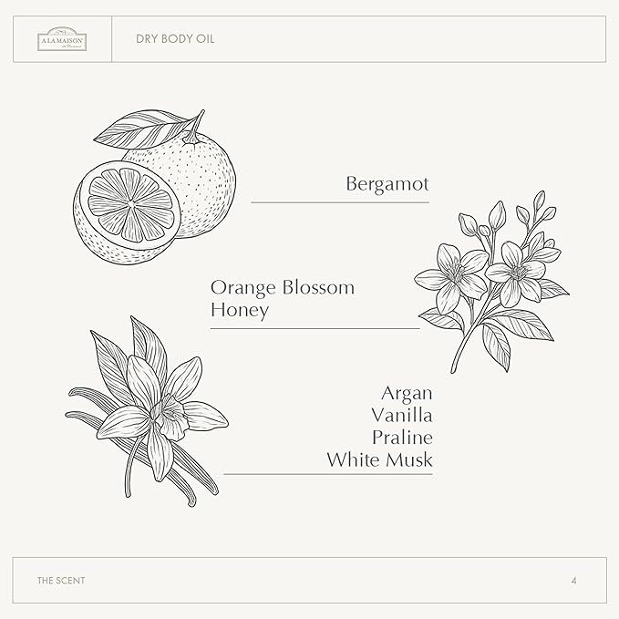 A LA MAISON Dry Body Oil Spray – Lightweight After-Shower Body Oil - Image 5
