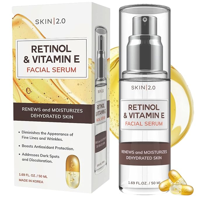 Skin 2.0 Retinol & Vitamin E Face Serum by Skin20