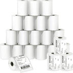 MFLABEL 4x6 Direct Thermal Shipping Labels - 40 Rolls of 250 Labels, Compatible with Zebra ZP450 ZP500 ZP505 ZP2844, Thermal Printer Labels for USPS, UPS, FedEx, Amazon, Ebay, Shopify