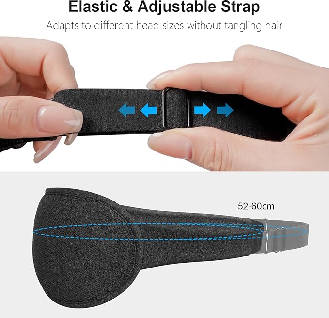 Gritin 100% Blackout Sleep Eye Mask - Image 7