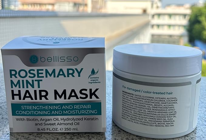 Rosemary Mint Oil Hair Mask - Image 8
