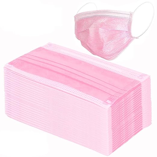 Wecolor 120 Pack Disposable Face Masks by Buynow