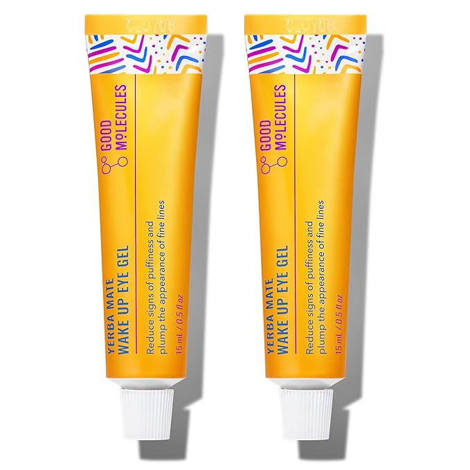 Good Molecules Yerba Mate Wake Up Eye Gel Pack 2 – 15 ml Each | Hydrating Under by GoodMolecules