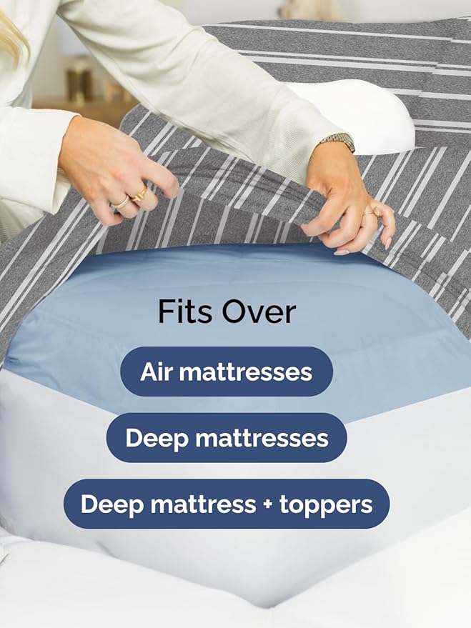 Extra Deep King Fitted Sheet - Image 6