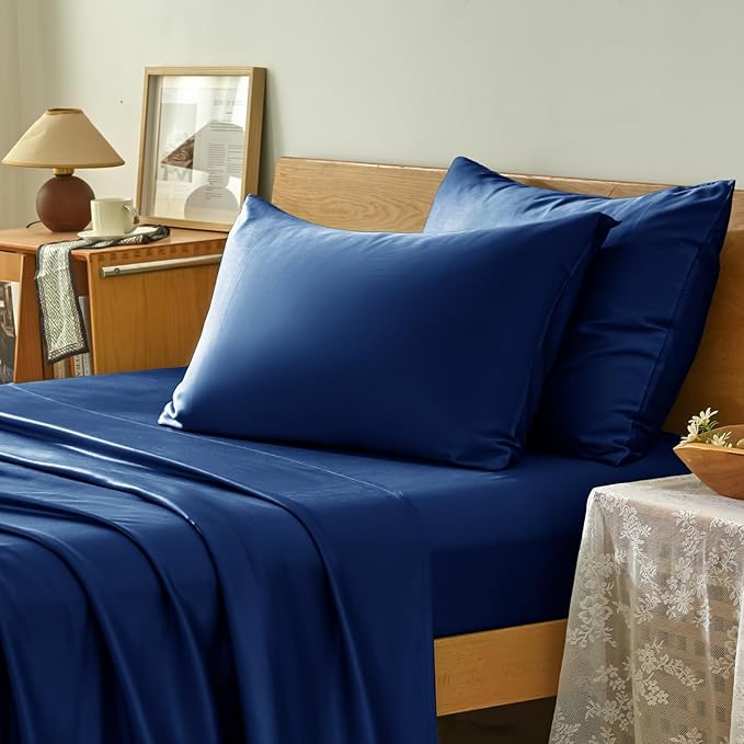 Homiest Cooling Pillow Cases Queen Size Set of 2, 100% Rayon Derived from - Image 2