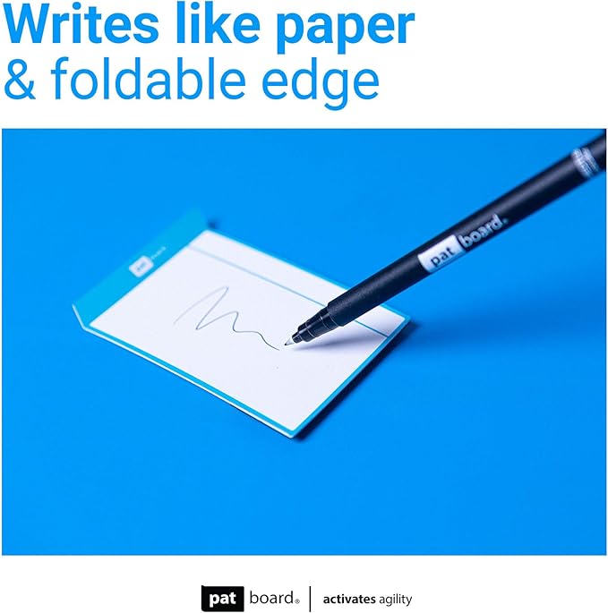 PATboard Kanban Board and Scrum Board – Full Toolset with 137 Scrum Cards for Whiteboard – Agile Kit, Agile Board, Kanban Board Kit – Scrum Tools, Project Management Tools