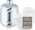 Shower Filter and 3 pcs Cartridge-99% Removal of Chlorine, Impurities -Softens by MiMcCoy