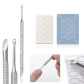 Pre-treatment Cuticle Pusher, Russian Prep Nail Pushers, Dual Ended Cuticle by HaimiLiyaHome