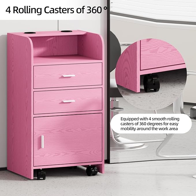 4ever2buy Salon Station for Hair Stylist, Salon Trolley Cart - Image 5
