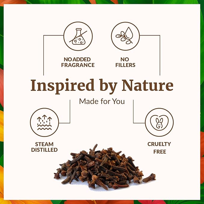 SVA Clove Essential Oil Organic– 16 Fl Oz – 100% Natural Clove Oil - Image 3