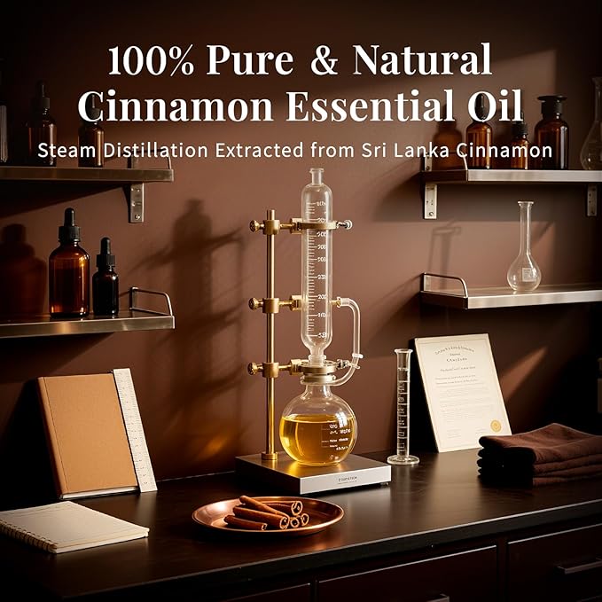 SU JUABA Cinnamon Essential Oil 4 Oz, 100% Pure Natural - Image 5