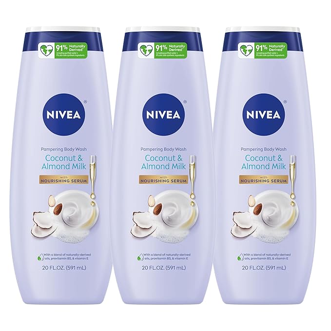 NIVEA Pampering Coconut and Almond Milk Body Wash by Nivea