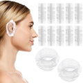 100 Pcs Disposable Ear Covers for Shower, Waterproof Plastic Ears Shower Caps by Unknown