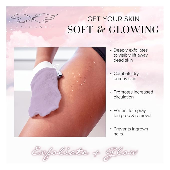 Seraphic Skincare Premium Exfoliating Mitt - Image 5