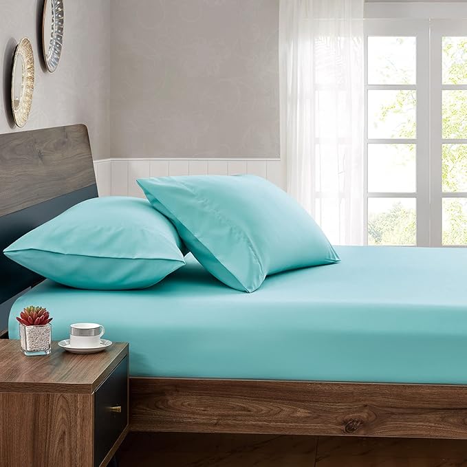 FreshCulture King Fitted Sheets, Bulk Pack of 6, Deep Pocket, Soft Microfiber - Image 6