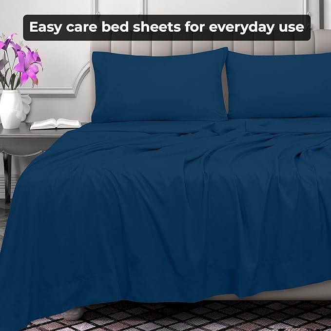 Royale Linens Full Flat Sheet - Image 6