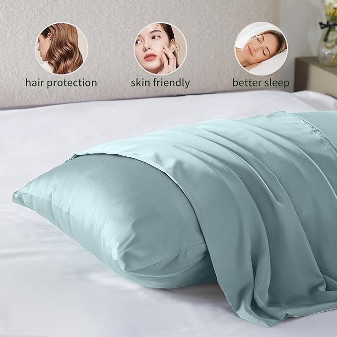 Silk Pillow Cases for Hair and Skin Mulberry Silk Pillowcase Soft Breathable - Image 5