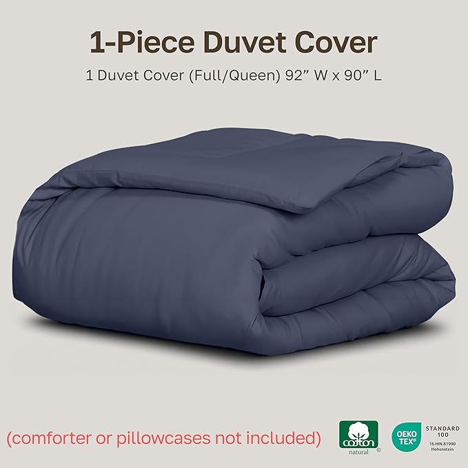 California Design Den 100% Cotton Duvet Cover Queen/Full Only - Image 5