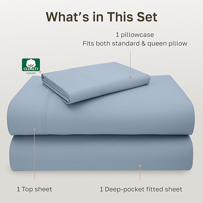 California Design Den Twin XL Sheet Set - Image 4
