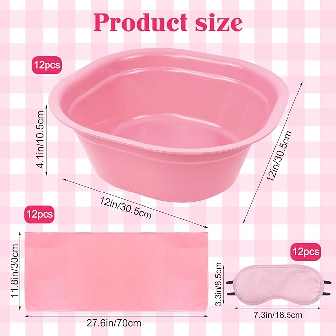 36 Pcs Kids Foot Spa Kit for Girls, Spa Party Supplies for Girls - Image 2