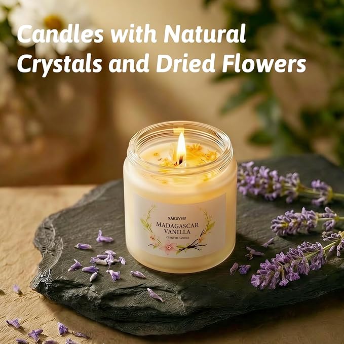 Scented Candles for Home, 8 Pack Soy Candles Gift Set for Women, Aromatherapy - Image 4
