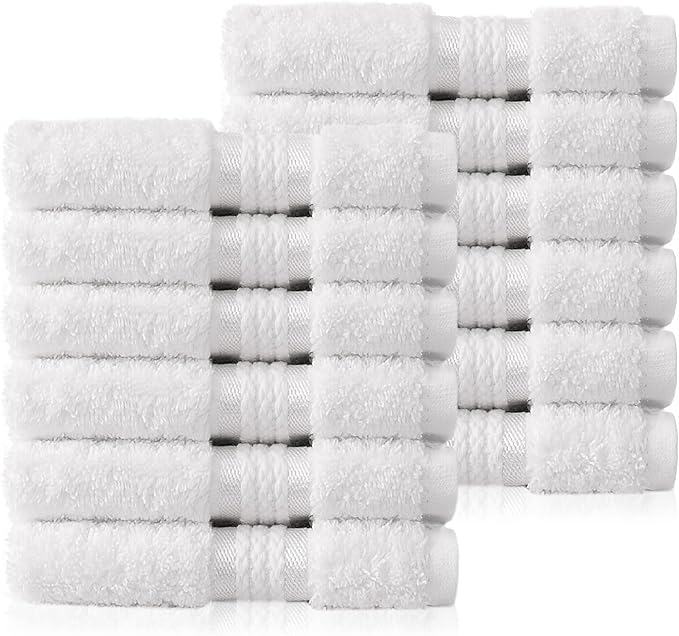 COTTON CRAFT Ultra Soft Washcloths by COTTONCRAFT
