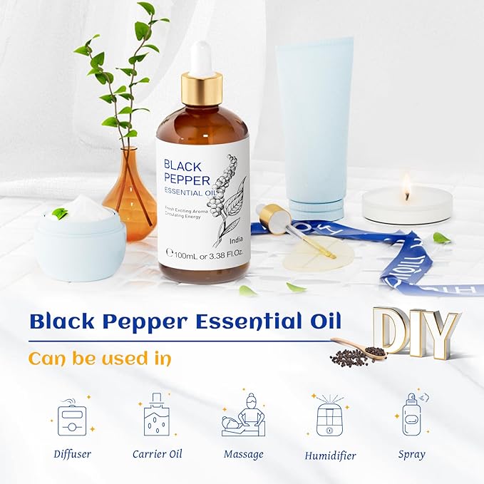 HIQILI Black Pepper Essential Oil - Image 5