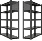 PLMFJQK 2 Sets Storage Shelves with Pegboard,59" W 24" D Heavy Duty Garage Shelving Units and Storage,Metal Shelving Adjustable Shelves,Garage Storage Rack,Industrial Utility Shelf Organization