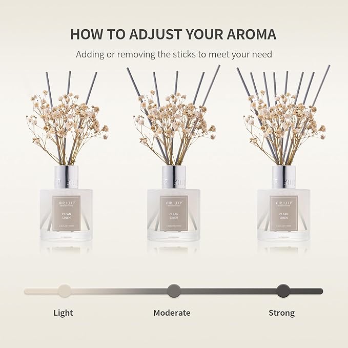Airkeep Reed Diffuser Set, 3.38 fl oz - Image 2
