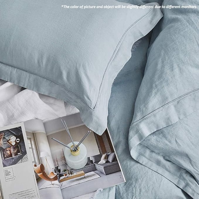 Simple&Opulence 100% Linen Duvet Cover Set - Image 7