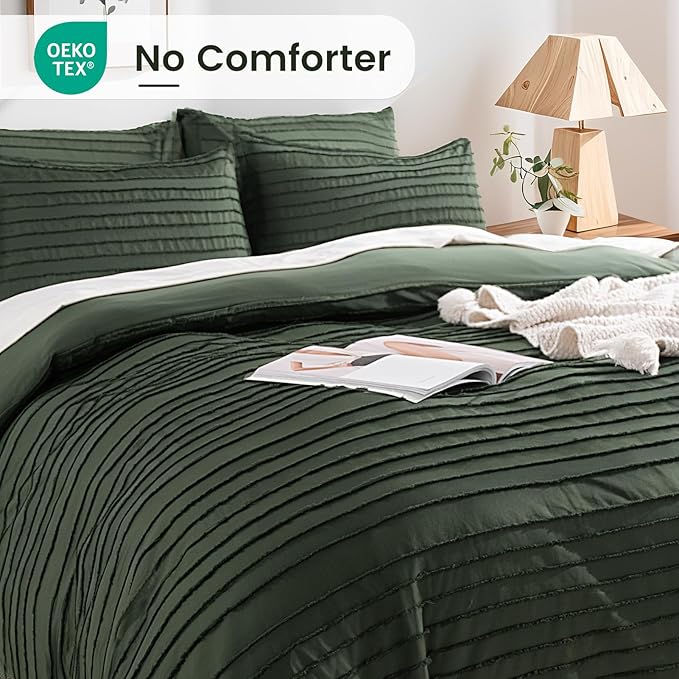 NEXHOME PRO Twin Duvet Cover, 2 Pieces Boho Tufted Duvet Cover Set, Soft and - Image 3