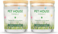 Pet House 9 oz Fresh Cut Grass Scented Candle, Clean Burning, Long Lasting by OneFurAll