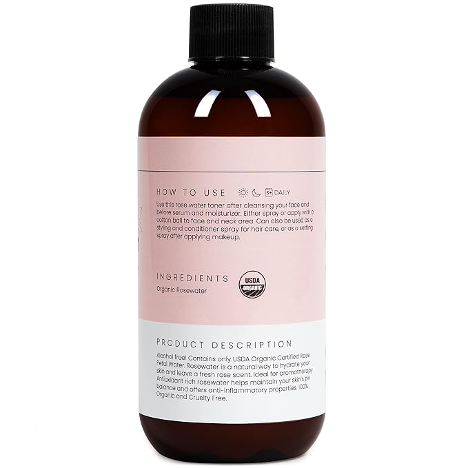 Rose Water Spray for Face & Hair - Image 2