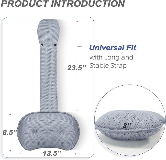 2-Pack Pillow for Hot Tub, and Chaise Lounge - Image 3