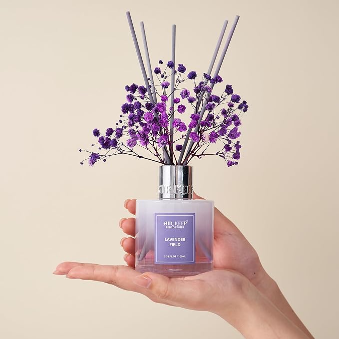 Airkeep Reed Diffuser Set, 3.38 fl oz - Image 6