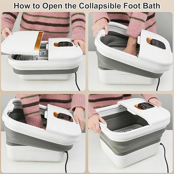 UNIFULL Collapsible Foot Spa Bath - Image 9