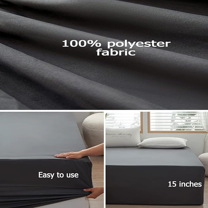 Bedding King Size Fitted Sheet Only - Image 3