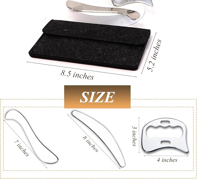 FeelFree Sport 3 in 1 Muscle Scraper Tool-Gua Sha Scraping Tool Physical - Image 7