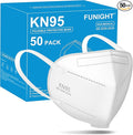 Funight KN95 Face Mask 5-Ply Breathable Filter Efficiency≥95% Protective Cup by Funight