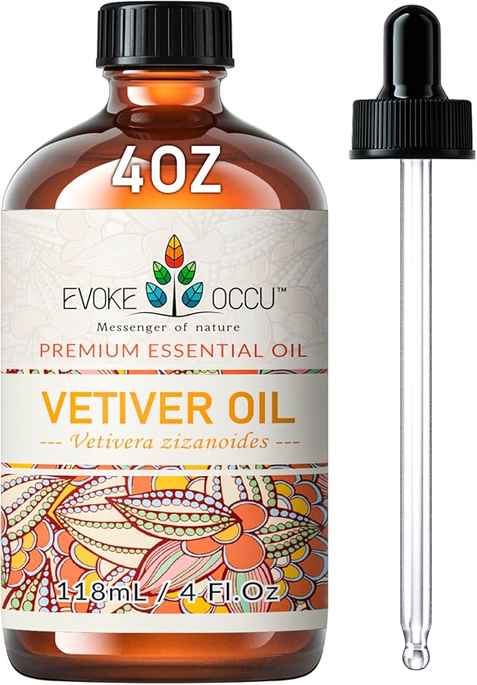 EVOKE OCCU Pure & Natural Vetiver Essential Oil by enjoythesmellofnature