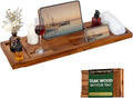 Teak Bathtub Tray by FunMemories