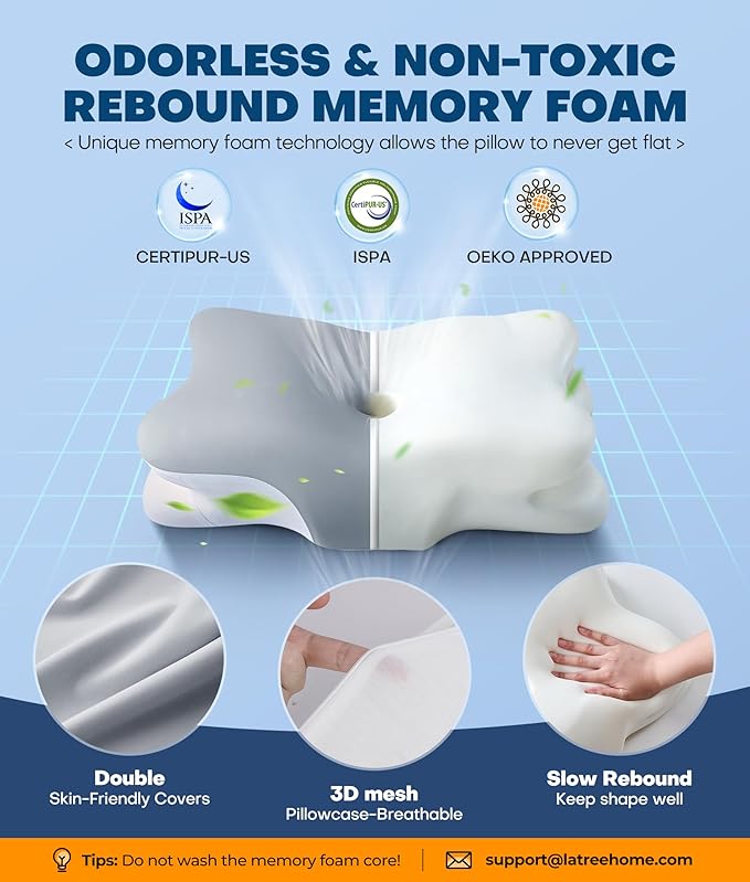 5X Pain Relief Cervical Neck Pillow - Image 5