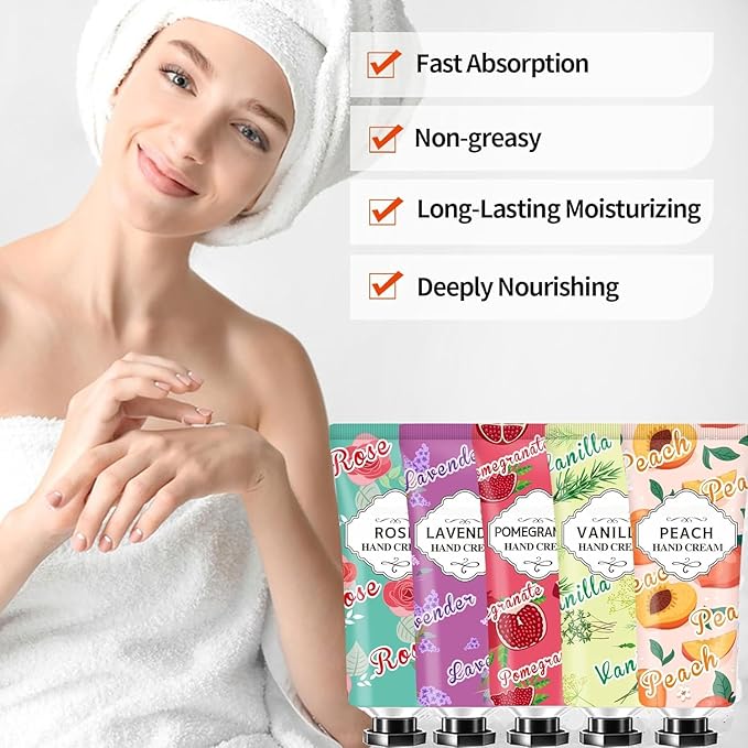 8 Pack Hand Cream Gift Set, Mothers Day Gifts - Image 3