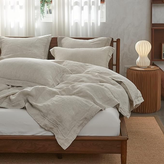 Simple&Opulence 100% Linen Duvet Cover Set - Image 6