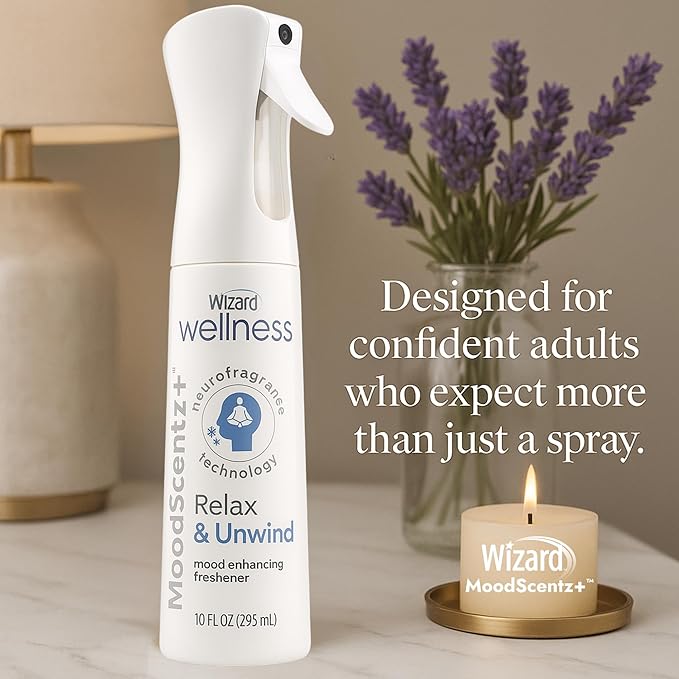Wizard MoodScentz™ Patented Science-Backed Mood-Enhancing Room Mist, - Image 4