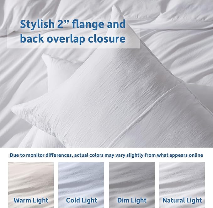 Nestl White Duvet Cover Full Size - Image 8